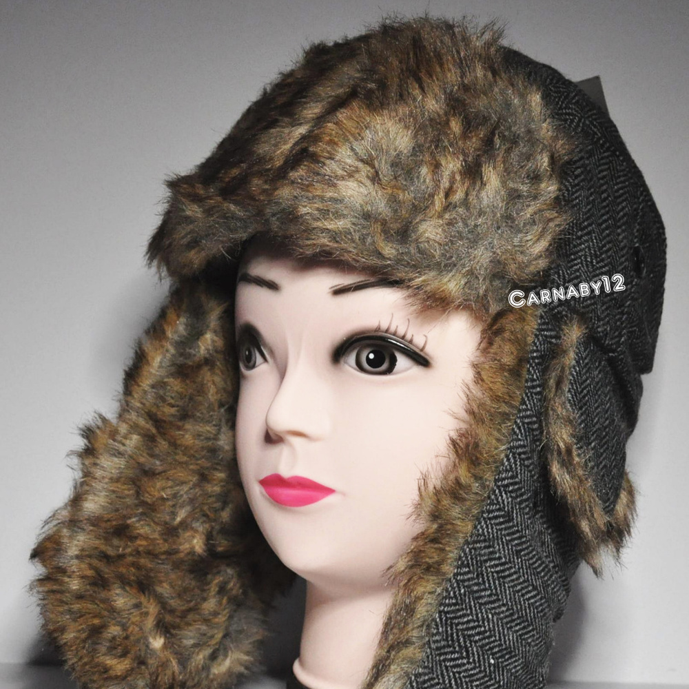 Faux Fur Fashion Winter Earflap Aviator Bomber Hat